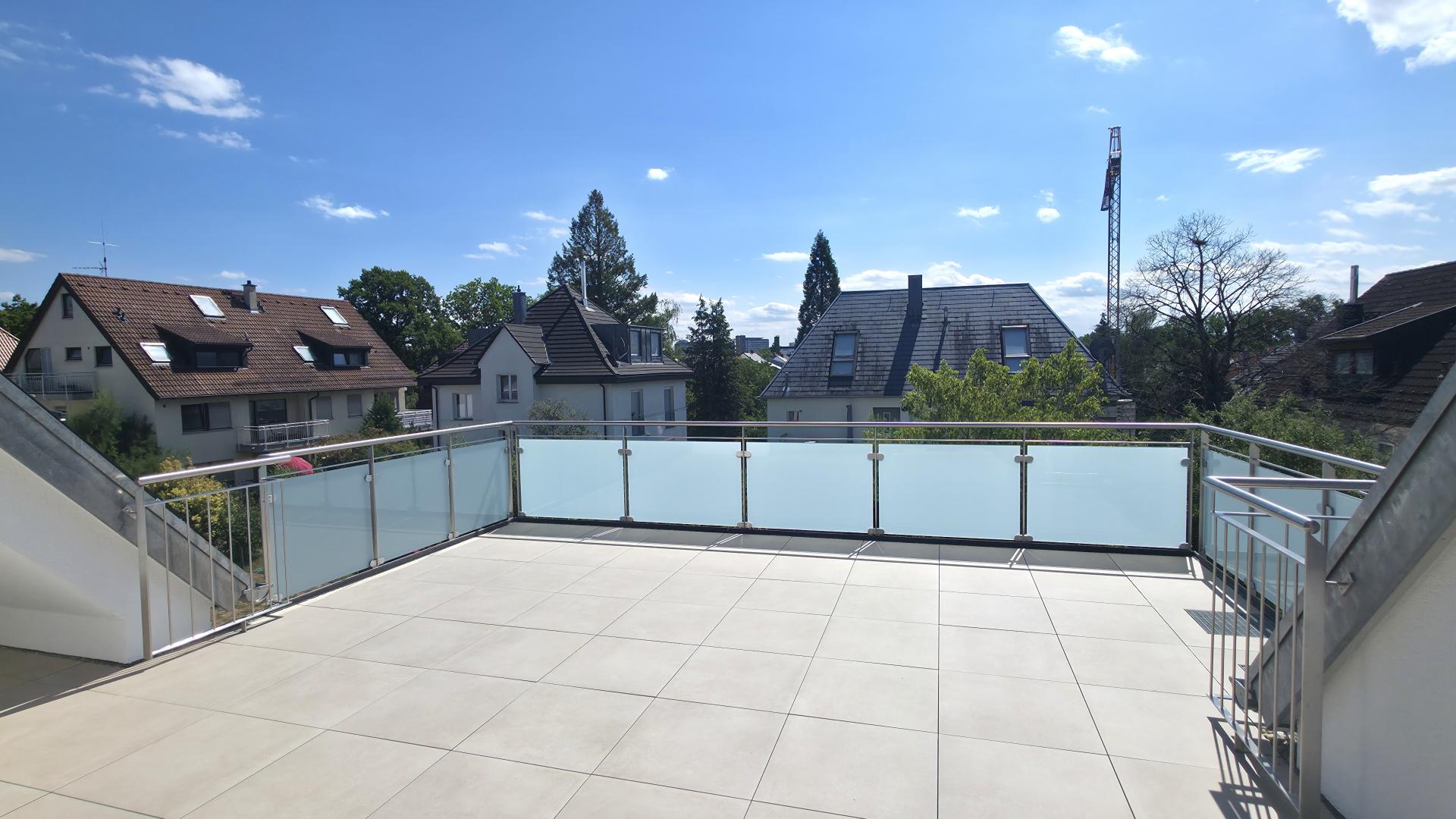 Dachterrasse Gartenseite (Whg 5)